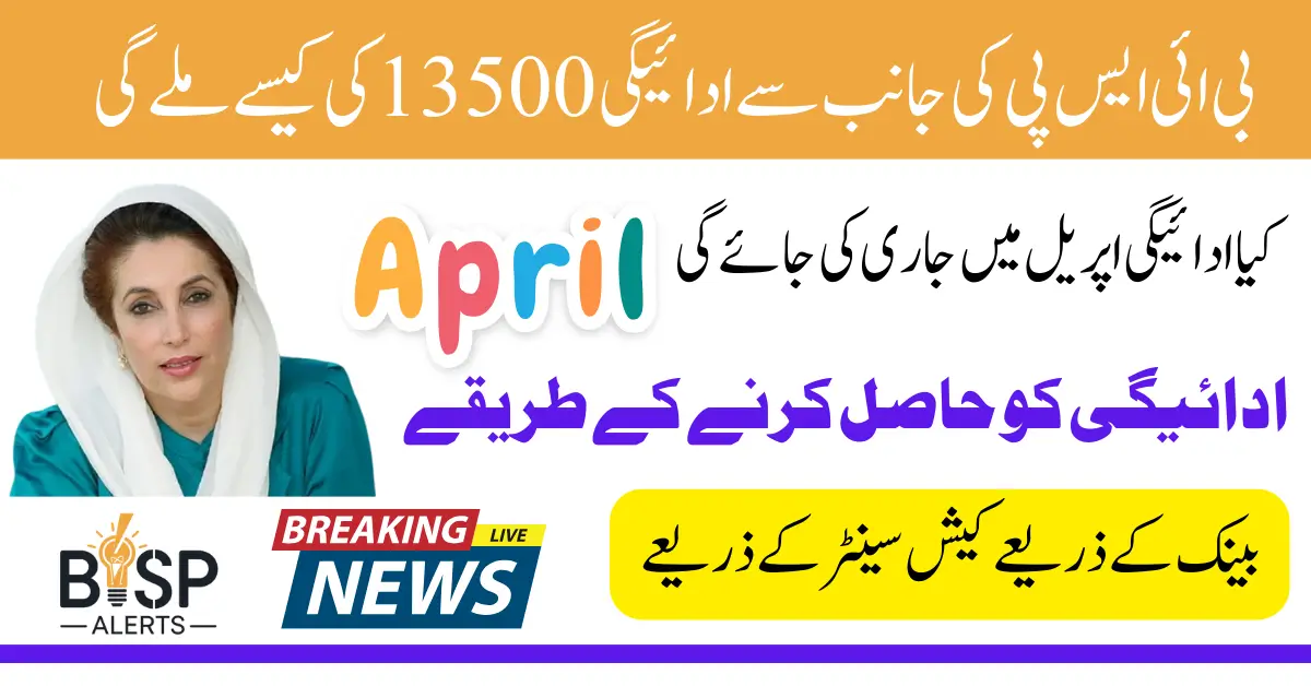 BISP 8171 Payment Update April 2025 And Re-Survey Update Know Details