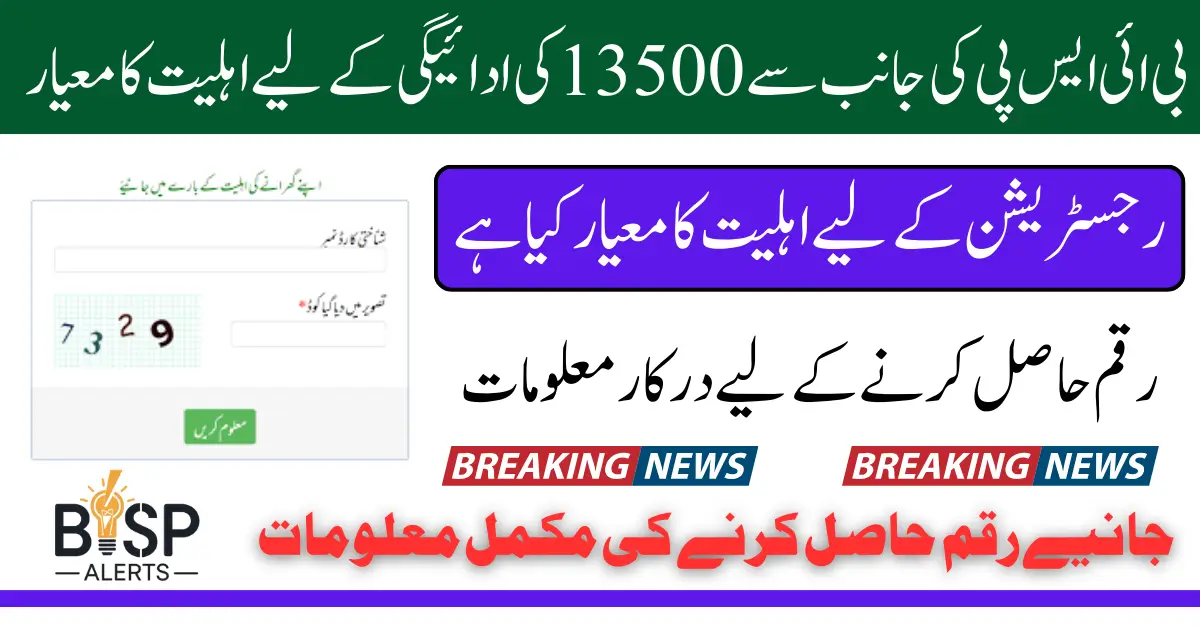 BISP 8171 Payments Eligibility Check Know Are You Eligiable Or Not In 2025