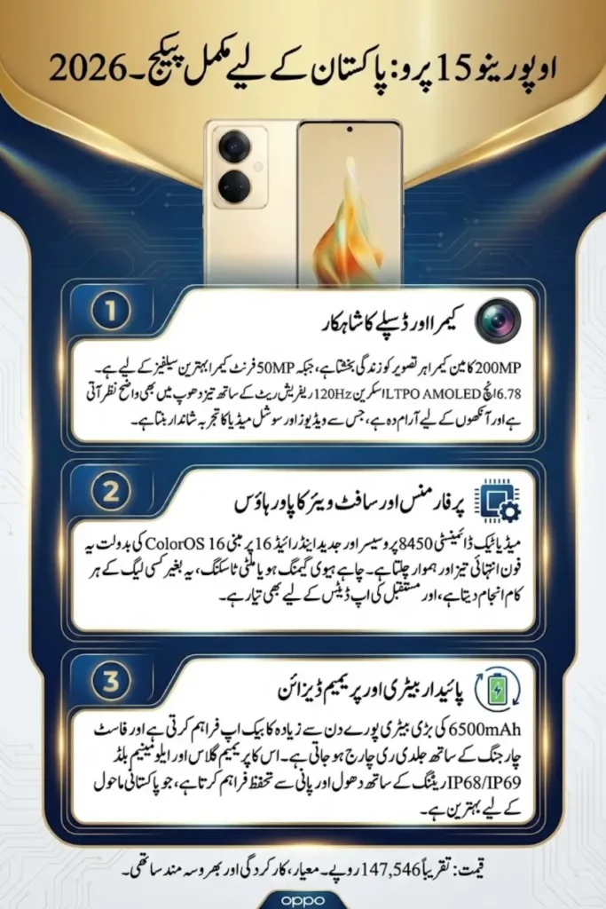 Oppo Reno 15 Pro Price In Pakistan Specifications 2026 Full Details Step By Step